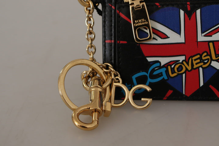 Elegant leather coin purse with key ring