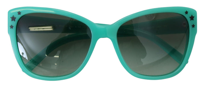 Grüne Sterne Acetat Square Shades DG4124 Sonnenbrille