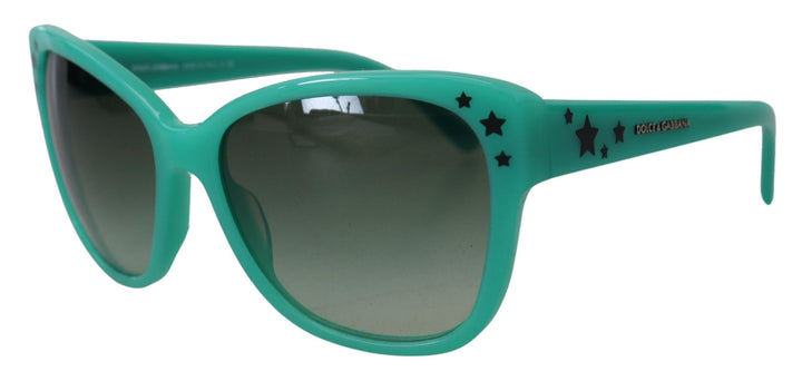 Grüne Sterne Acetat Square Shades DG4124 Sonnenbrille