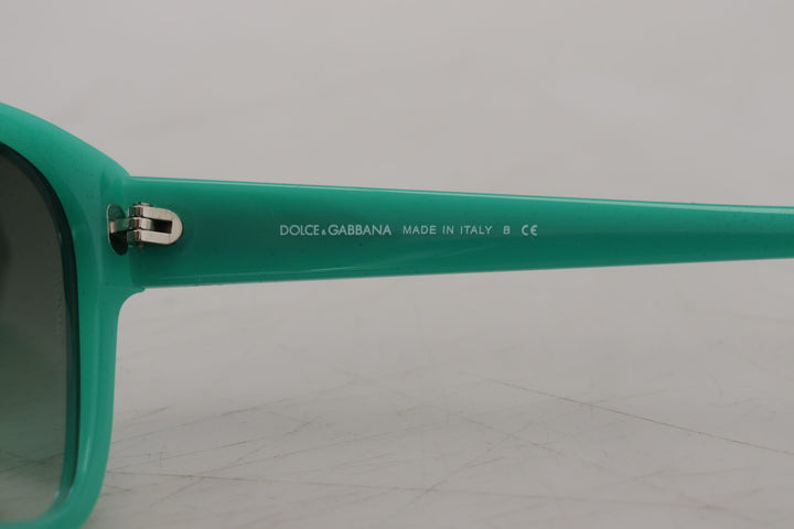 Grüne Sterne Acetat Square Shades DG4124 Sonnenbrille