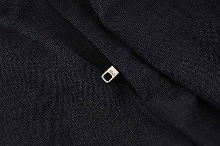 Elegant checked slim fit cargo pants