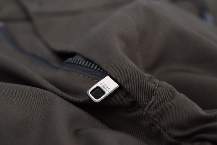 Grüne Chinos Baumwolle Casual Shorts