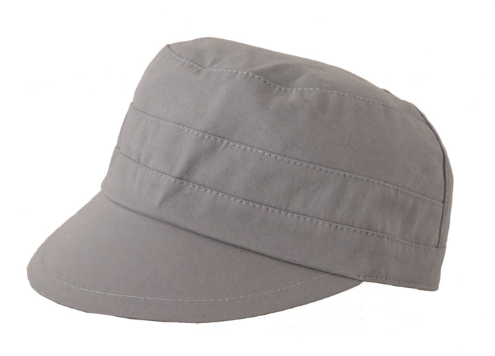Elegant grey newsboy cap - classic accessory
