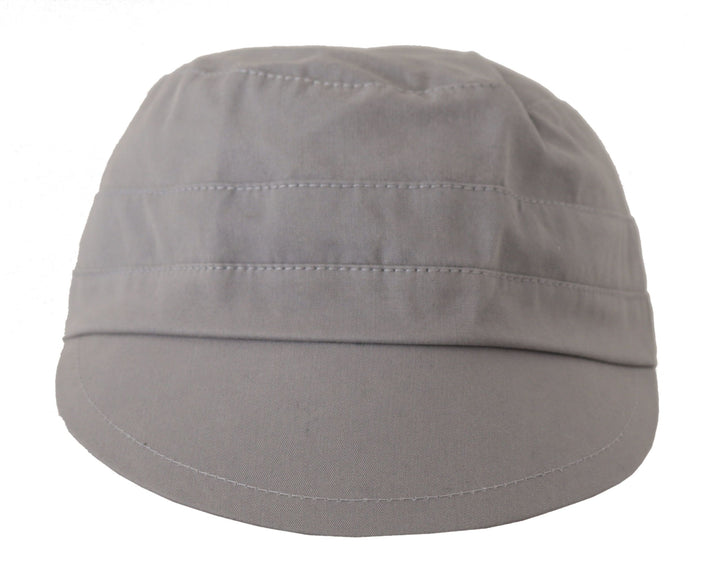 Elegant grey newsboy cap - classic accessory