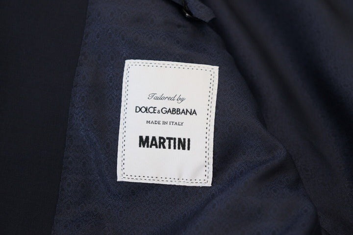 Dunkelblauer einreihiger MARTINI Blazer aus Wolle