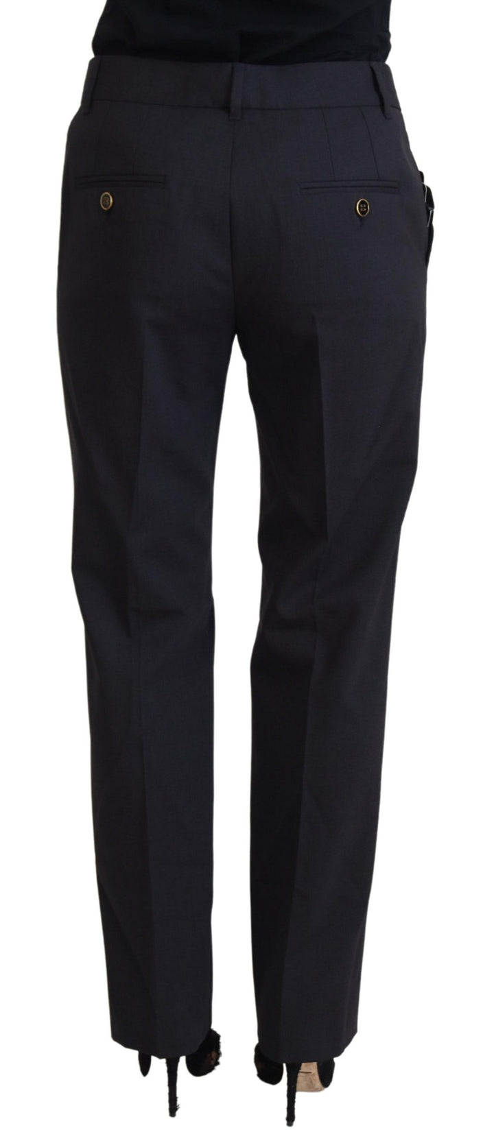 Graue Damen Formal Tapered Pants