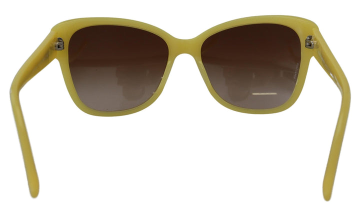 Gelbe Acetat Rahmen Sterne Verschönerung DG4124 Sonnenbrille