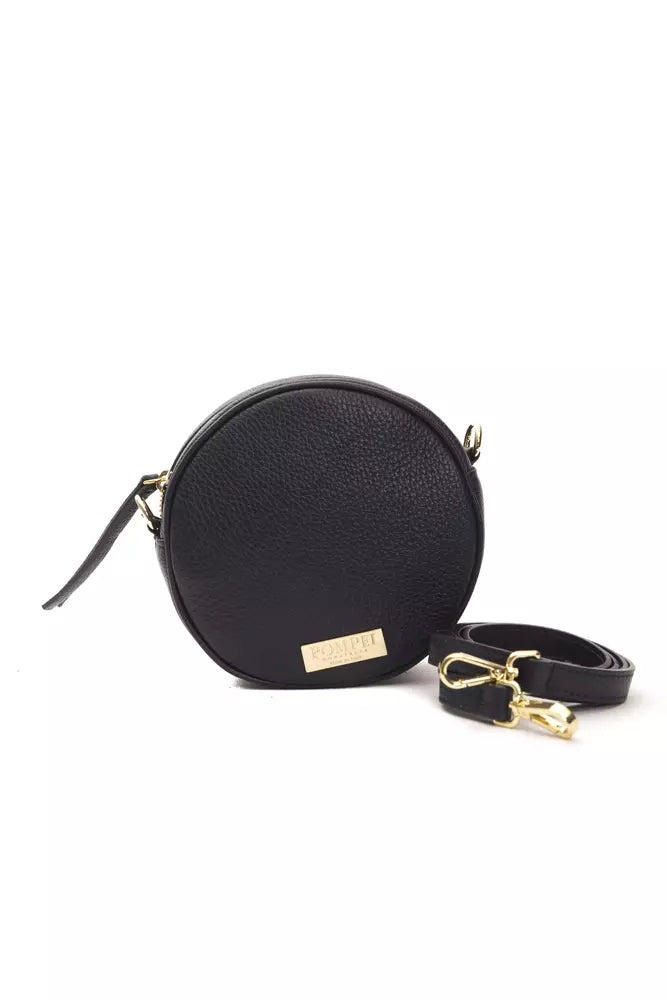 Graue Leder-Crossbody-Tasche für Damen