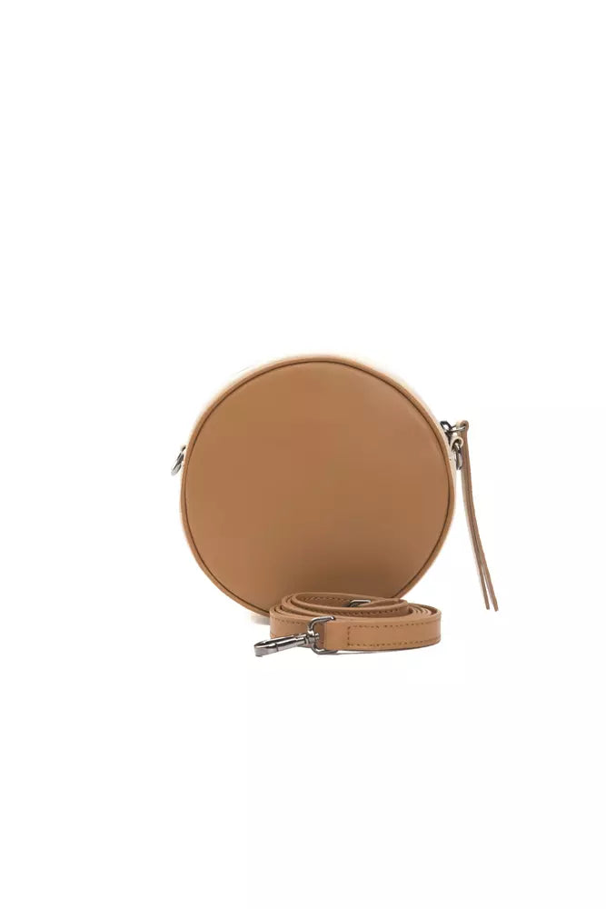 Braune Leder-Crossbody-Tasche für Damen