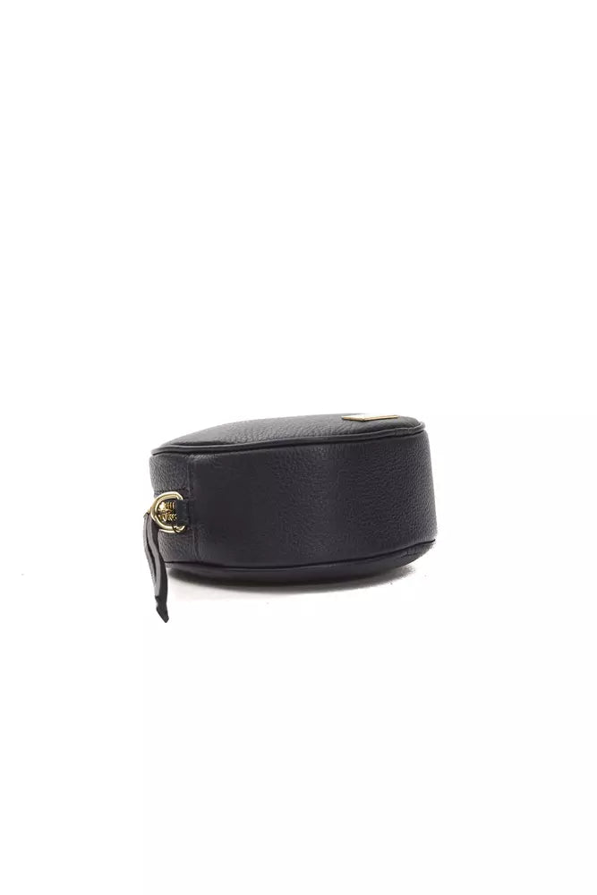 Graue Leder-Crossbody-Tasche für Damen