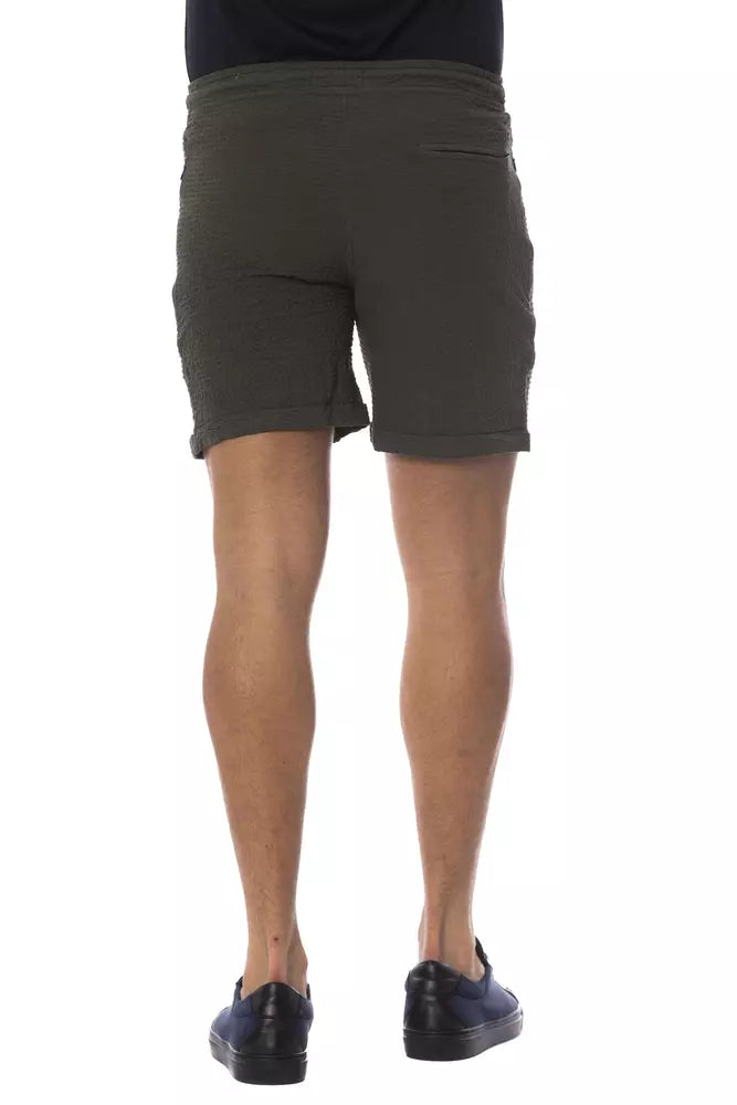 Baumwoll-Shorts im Army-Look für Herren