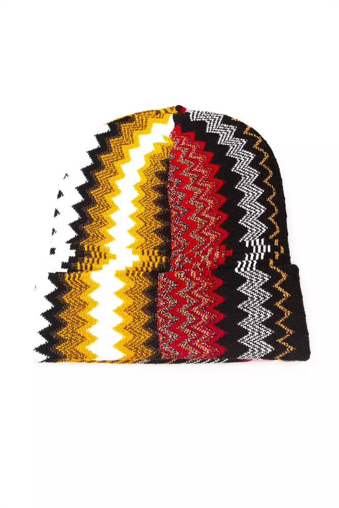 Buntes Woll-Damen-Hut