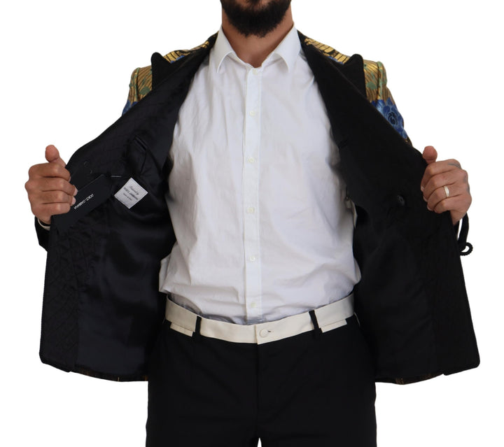 Elegant floral party blazer for the evening