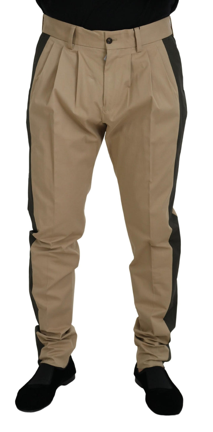 Braun Schwarz Baumwolle Chino Männer Hosen