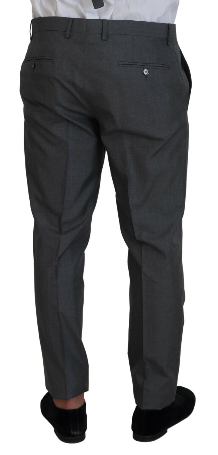 Grauer MARTINI 3 Stück Slim Fit Anzug