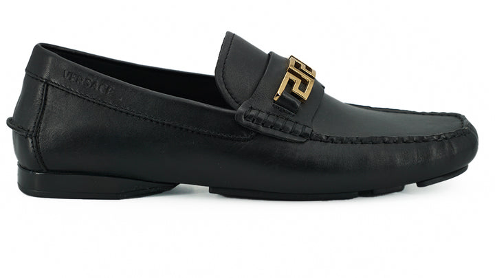 Elegante Herren Loafers aus schwarzem Kalbsleder