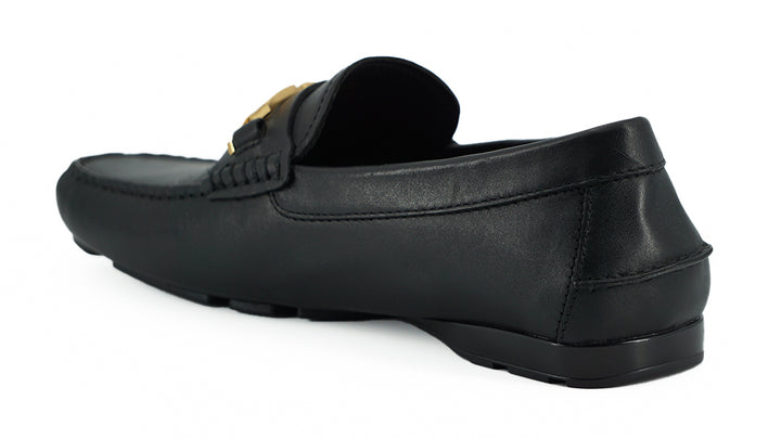 Elegante Herren Loafers aus schwarzem Kalbsleder