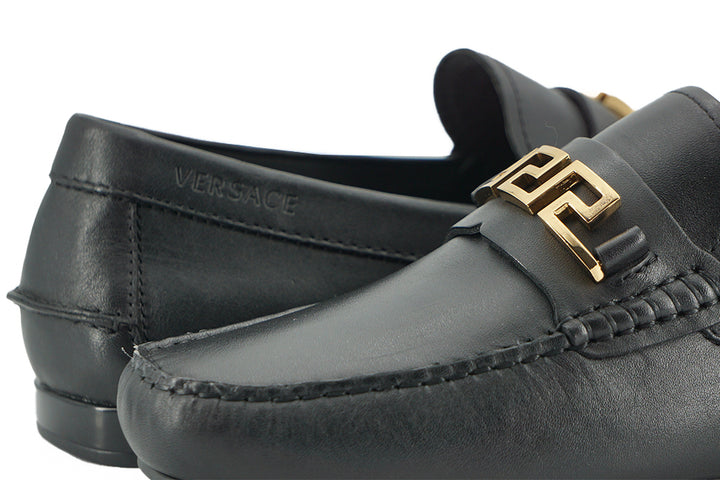 Elegante Herren Loafers aus schwarzem Kalbsleder