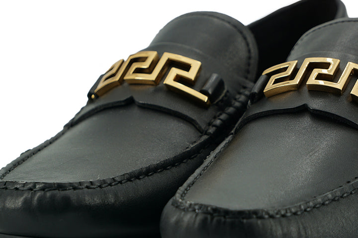 Elegante Herren Loafers aus schwarzem Kalbsleder
