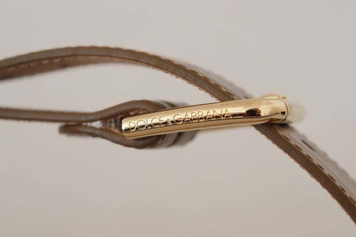 Bronze Leder Gold Logo graviert Gürtelschnalle