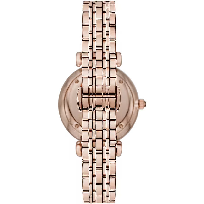 Elegante Damenuhr in Rosegold-Ton