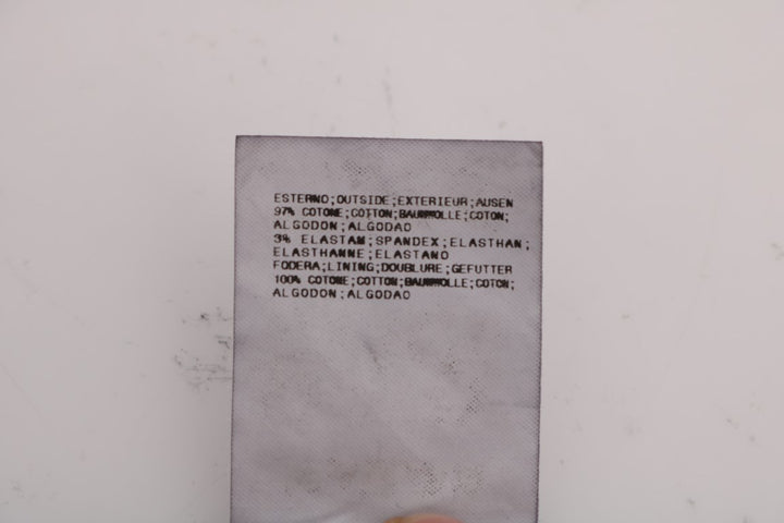 Elegant slim-fit trousers made of grey cotton