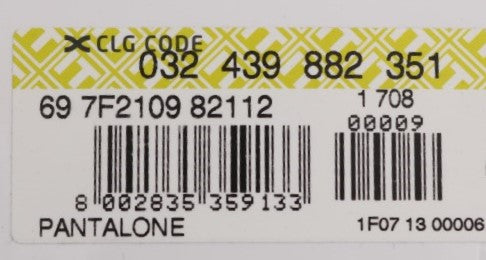 Elegant slim-fit trousers made of grey cotton