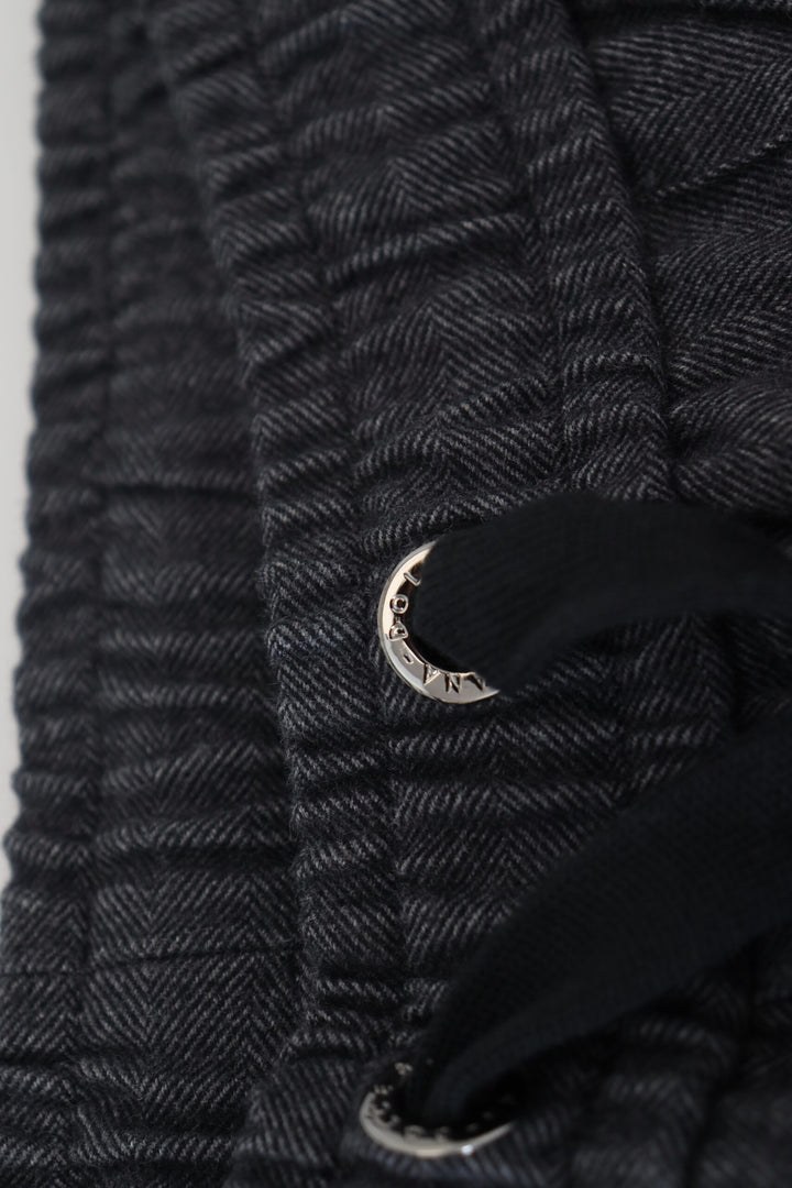 Elegant grey cotton joggers for men