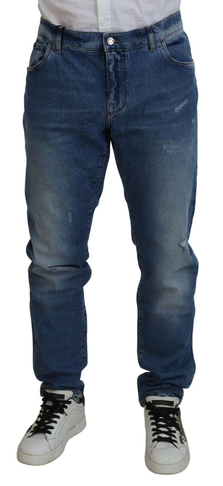 Exquisite Italian skinny denim jeans