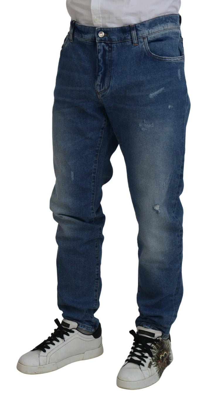 Exquisite Italian skinny denim jeans