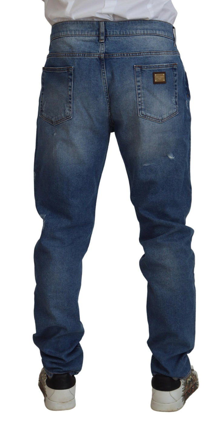 Exquisite Italian skinny denim jeans