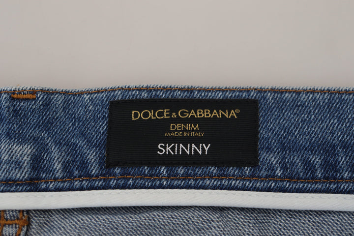 Exquisite Italian skinny denim jeans