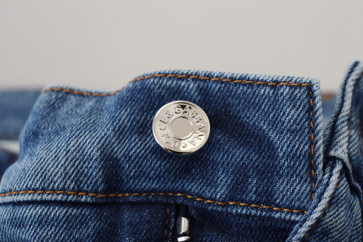 Exquisite Italian skinny denim jeans