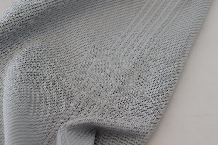 Elegant grey jogger pants