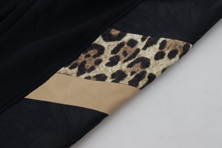 Schwarze Polyester Skinny Jogger Herren Hosen