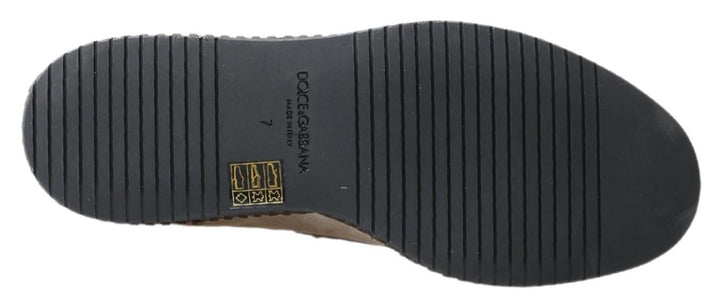 Elfenbeinfarbene Wildleder Herren Espadrille Schuhe
