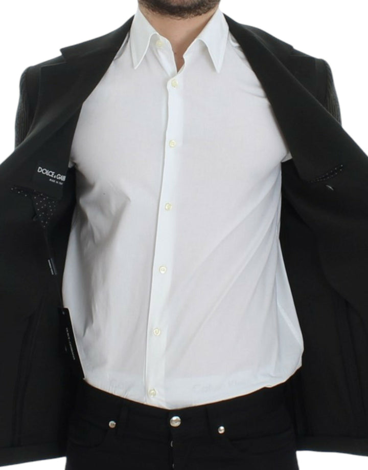 Grüner Kaschmir-Blazer mit zwei Knöpfen