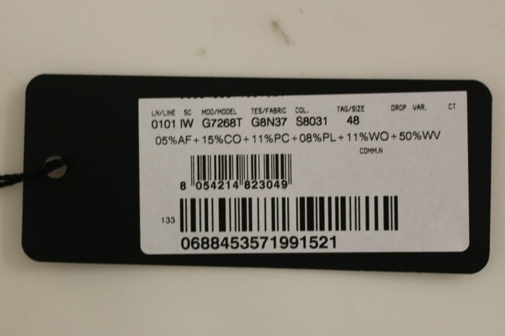 Elegant grey wool blend dress vest