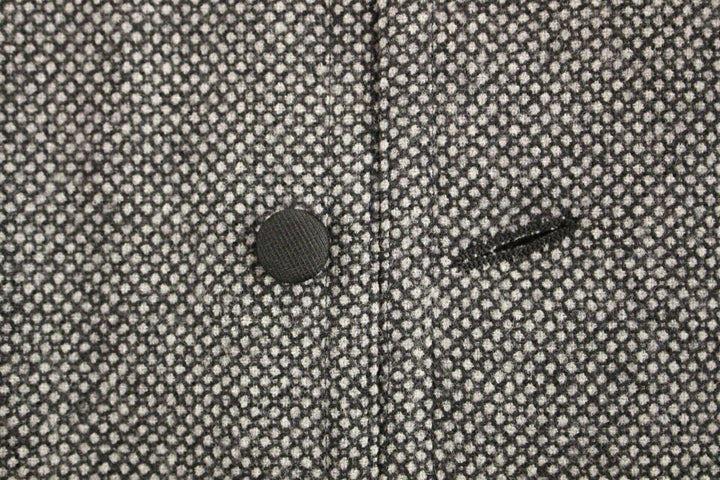 Elegant single-breasted grey dress vest