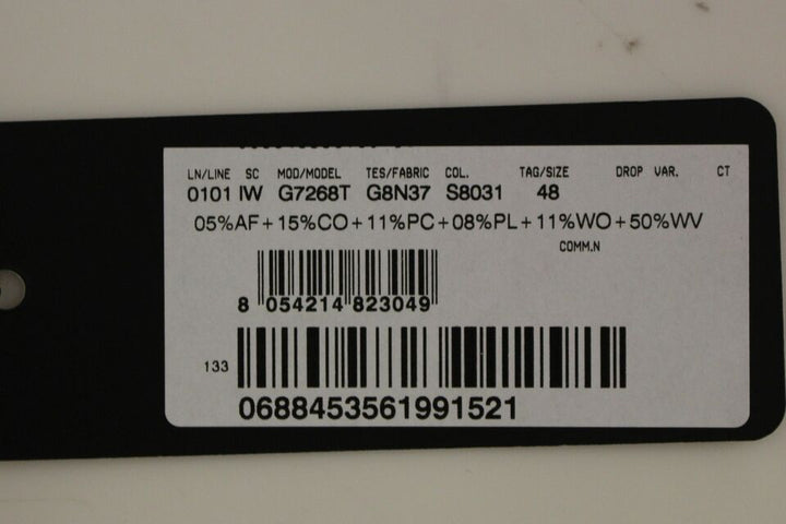 Elegant grey wool blend dress vest