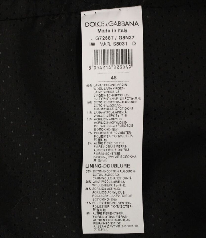 Elegant grey wool blend dress vest