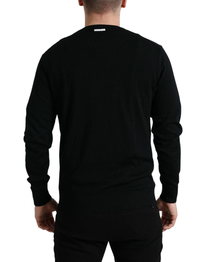 Stunning black wool sweater
