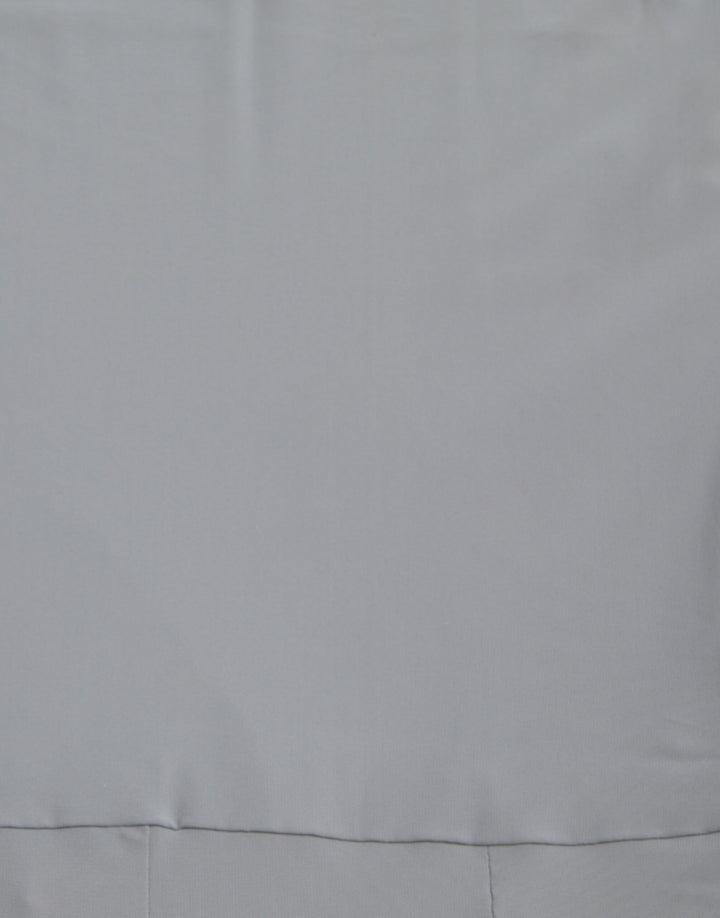 Graues Nylon trägerloses Bodycon Jumpsuit Kleid