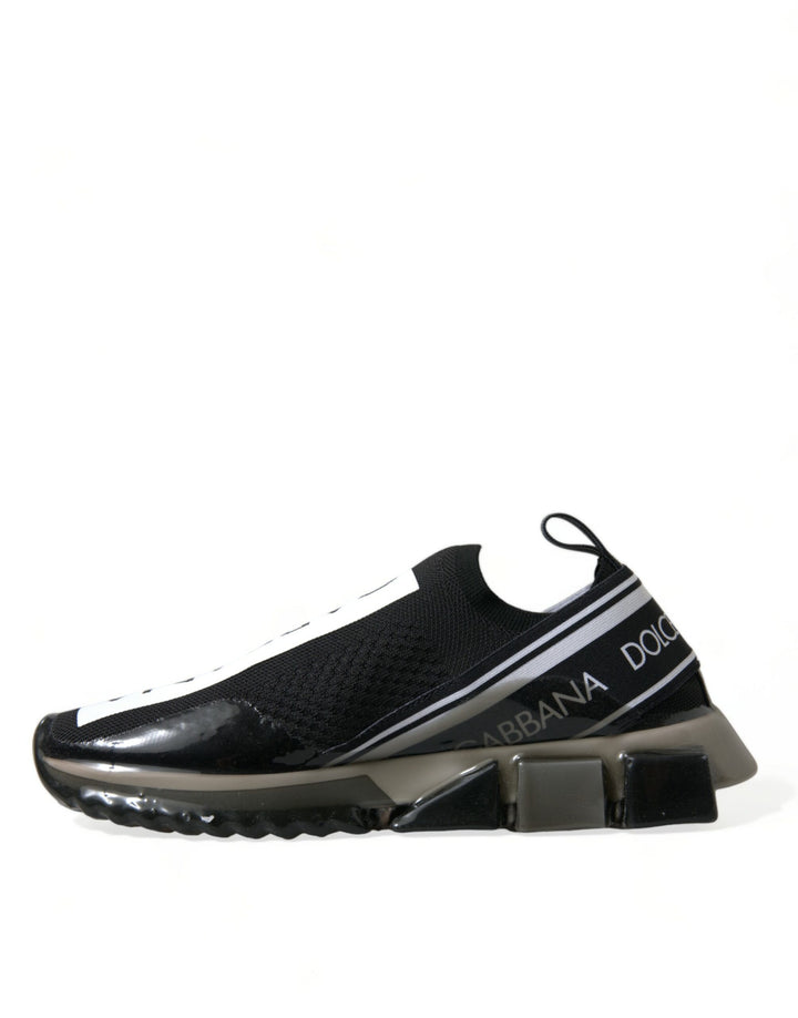 Schwarz Weiß Slip On Sneakers Sorrento Schuhe