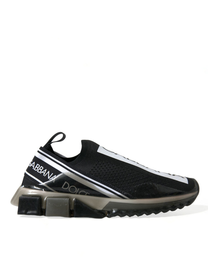 Schwarz Weiß Slip On Sneakers Sorrento Schuhe