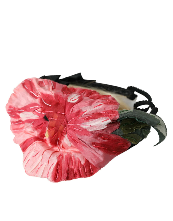 Schwarz Viskose Weißes Haar Parrucchiera Stirnband Diadem