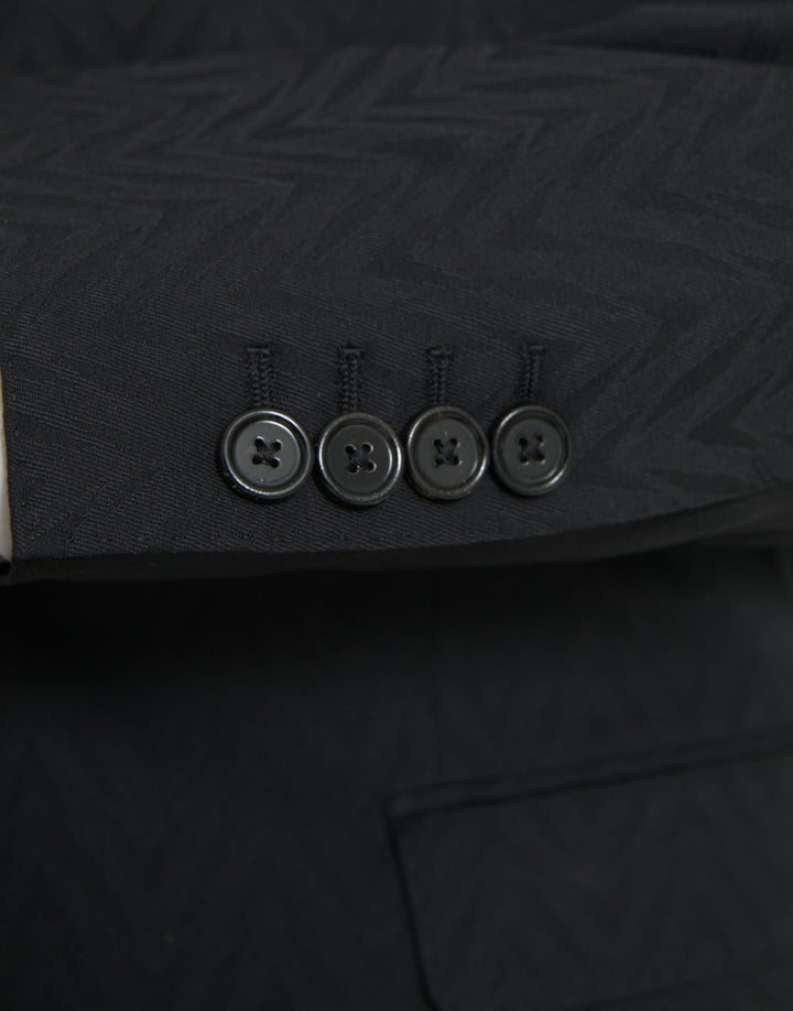 Schwarz MARTINI Slim Fit Jacke Mantel Blazer