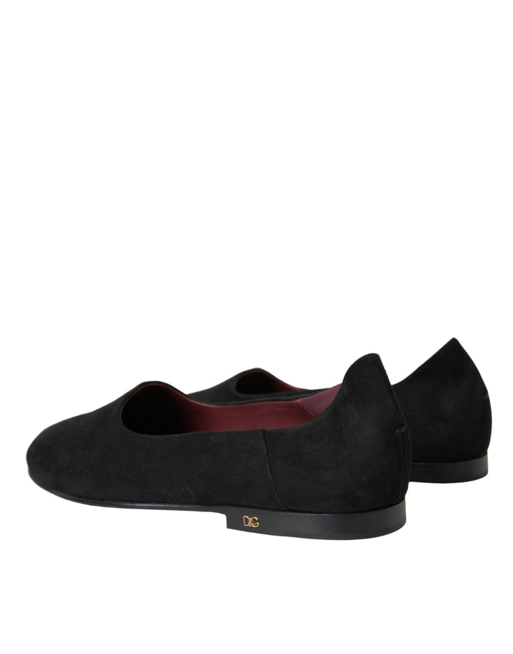 Schwarz Wildleder Loafers Formal Kleid Slip On Schuhe