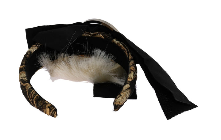 Schwarz Kristall Weiß Diadem Stirnband