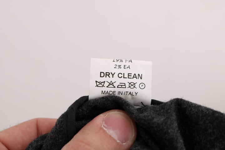 Chic grey casual skinny pants